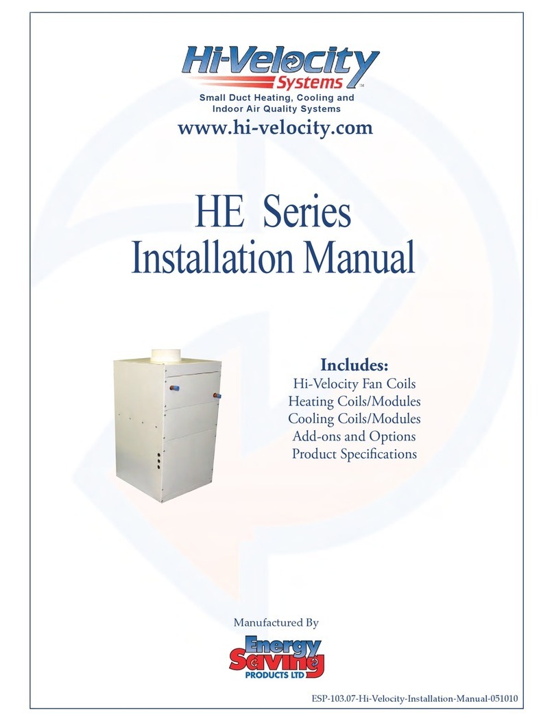 Hi-Velocity HE Series User manual