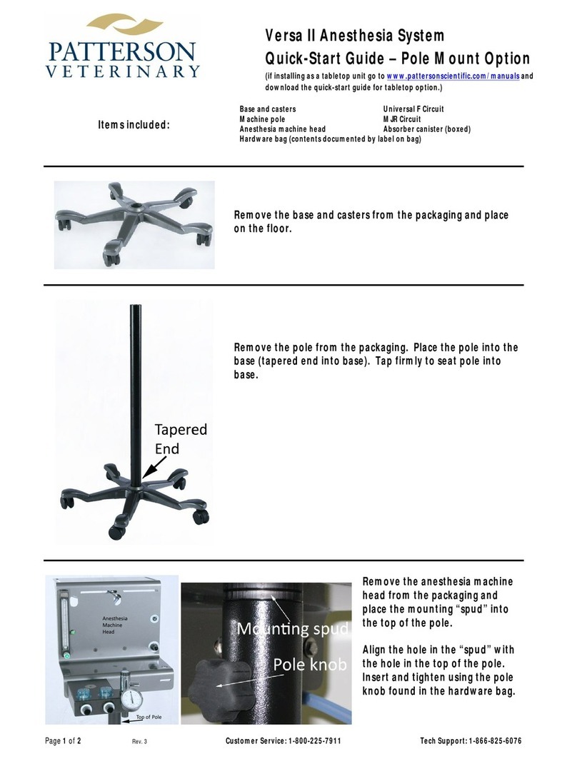 Patterson Versa II User manual