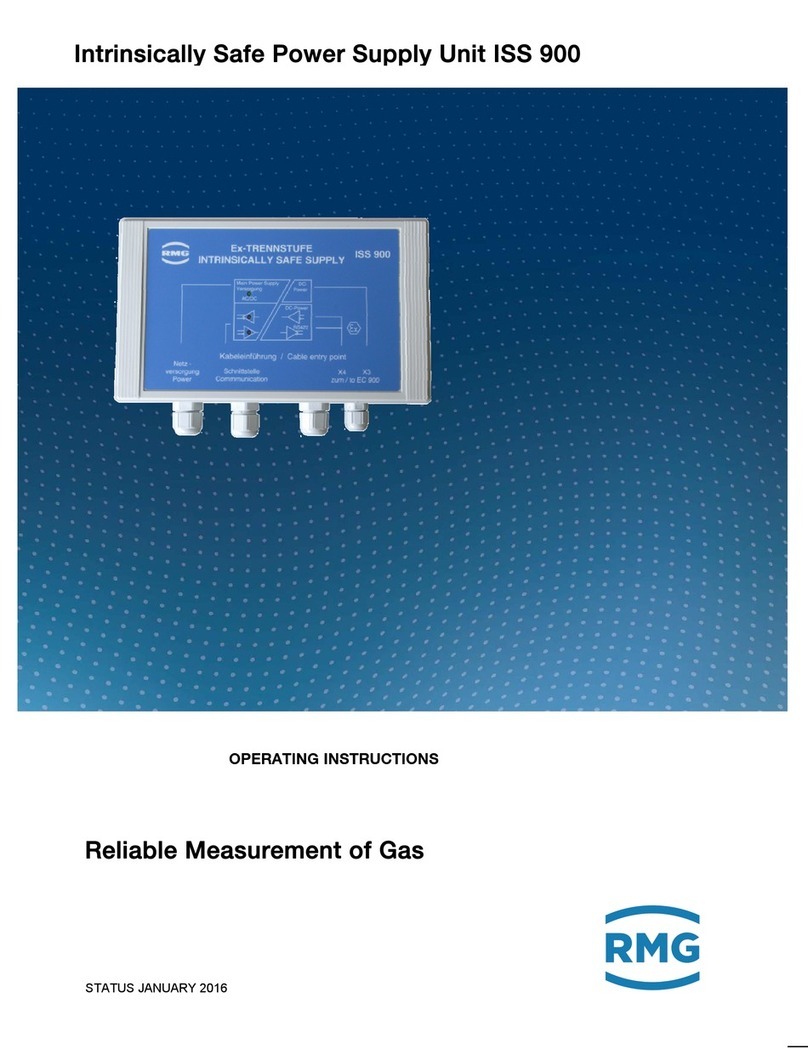 RMG ISS 900 operating instructions