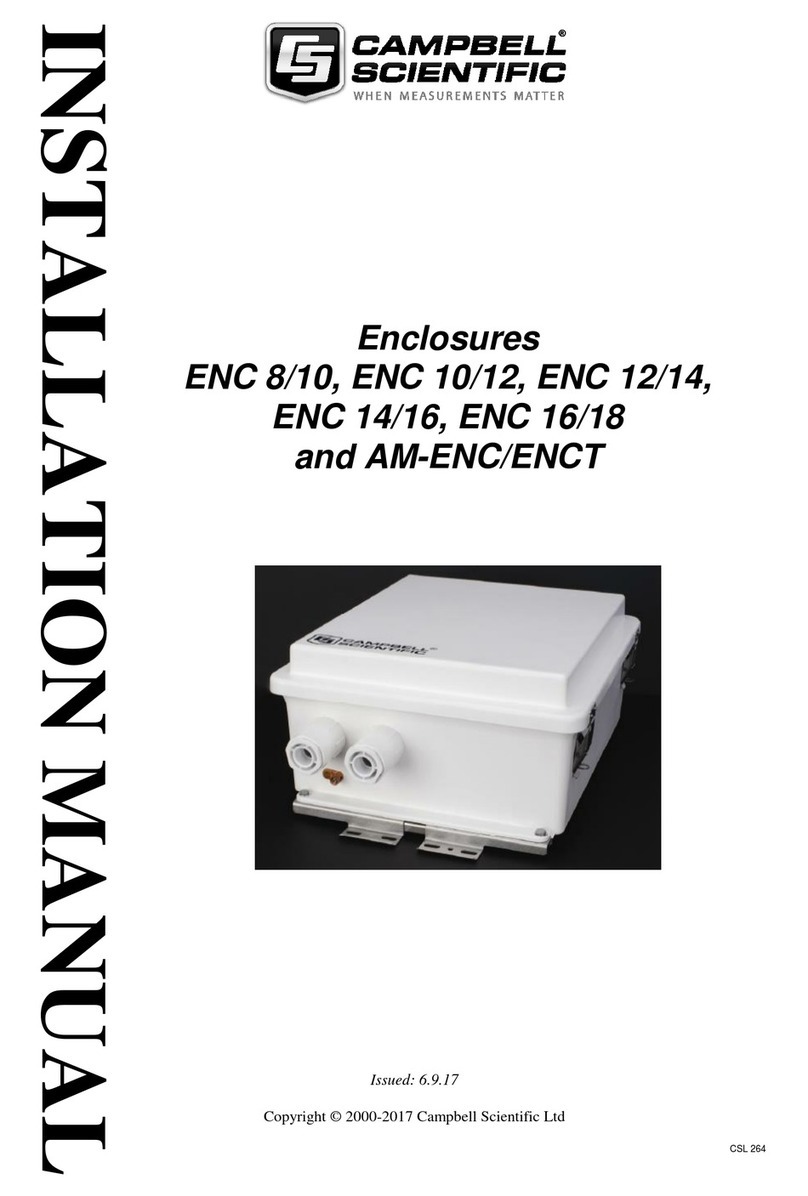 Campbell ENC 8/10 installation manual