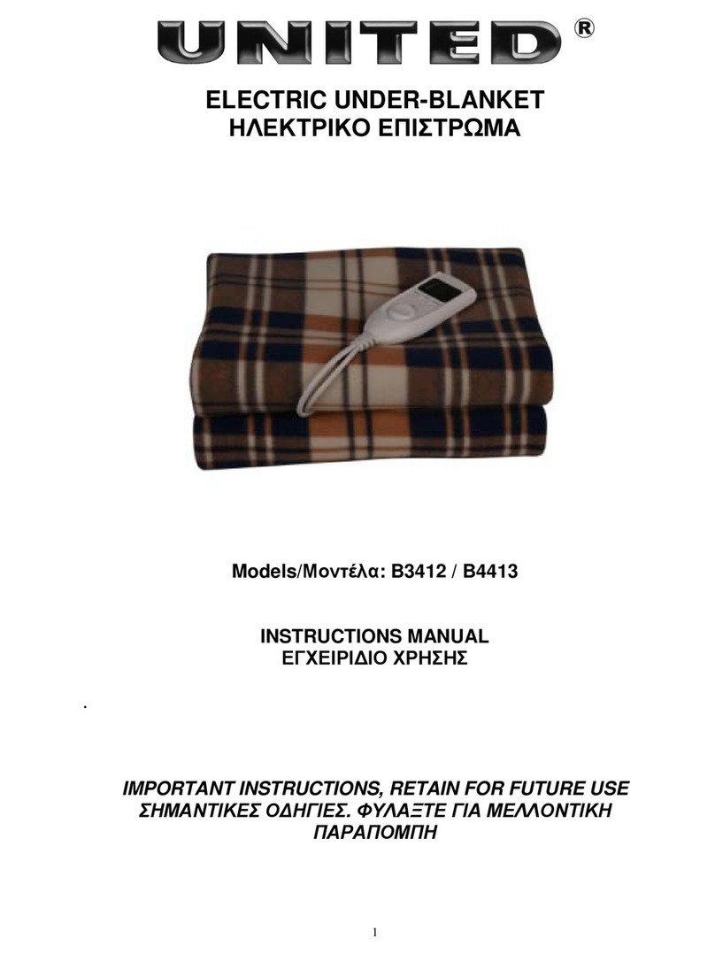 UNITED B4413 instruction manual