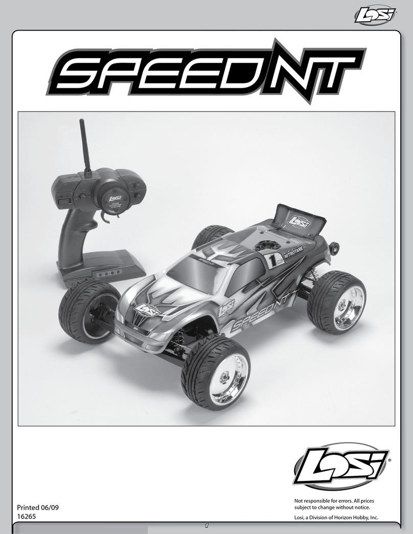 Team Losi Speed NT User manual Team Losi Speed NT User manual