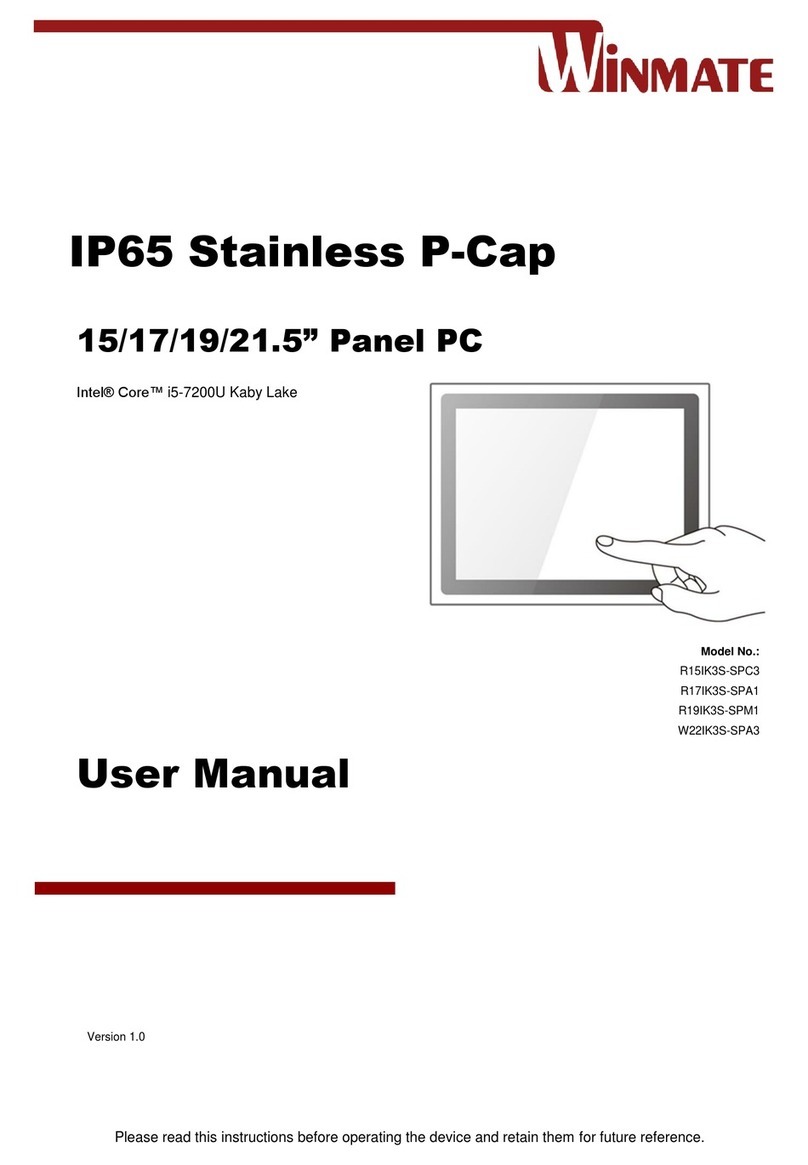 Winmate R15IK3S-SPC3 User manual
