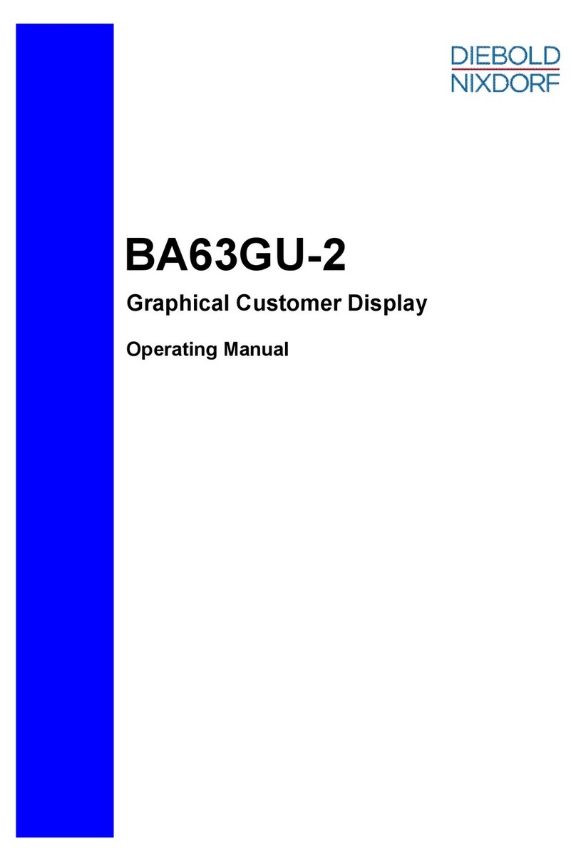 DIEBOLD NIXDORF BA63GU-2 User manual