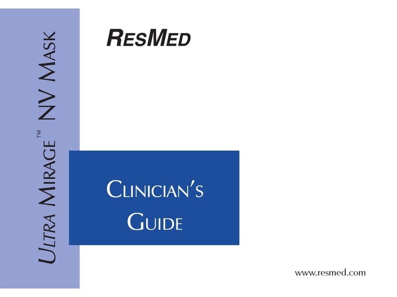 ResMed Ultra Mirage User manual