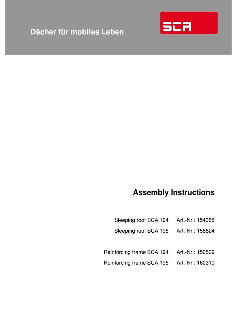 SCA 195 Assembly instructions