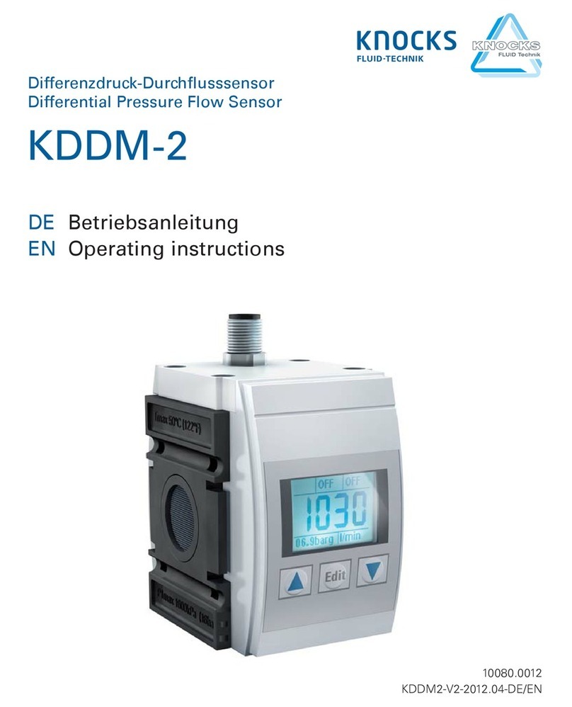 Knocks KDDM-2 operating instructions
