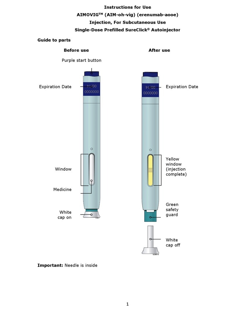 Aimovig SureClick Instructions for use