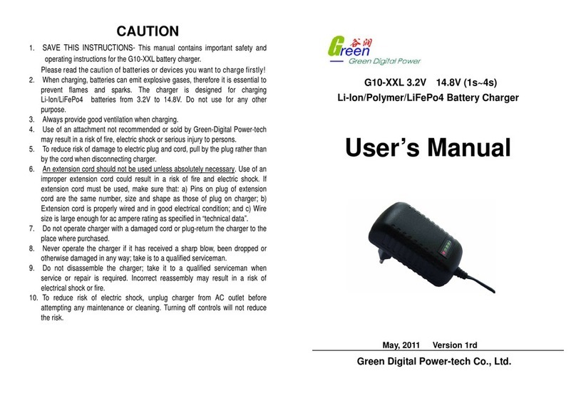Green Digital Power-tech G10-XXL user manual