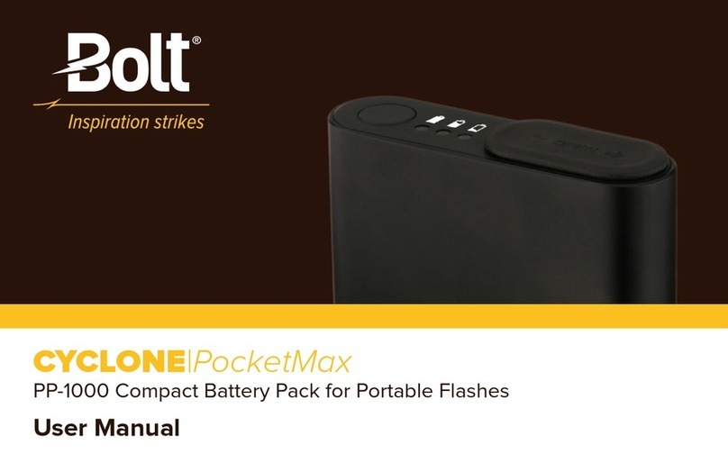 Bolt CYCLONE PocketMax PP-1000 user manual