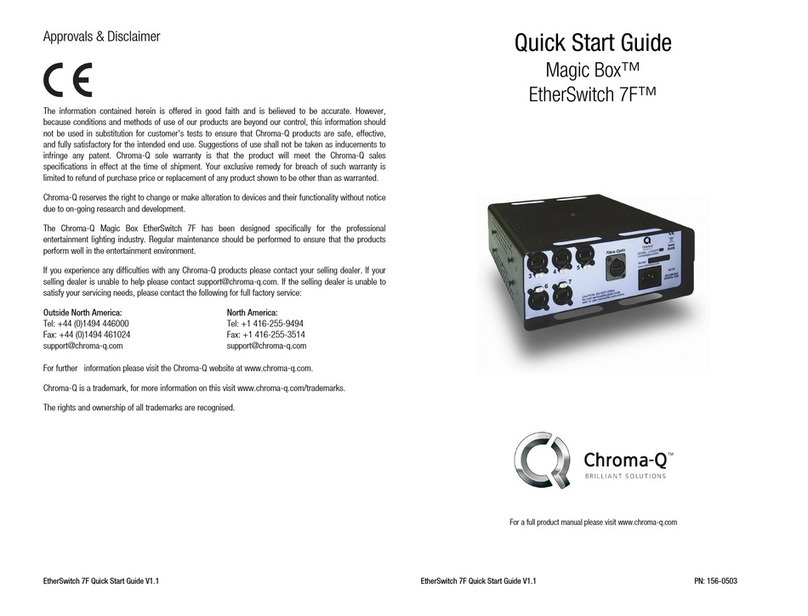 Chroma Magic Box EtherSwitch 7F quick start guide
