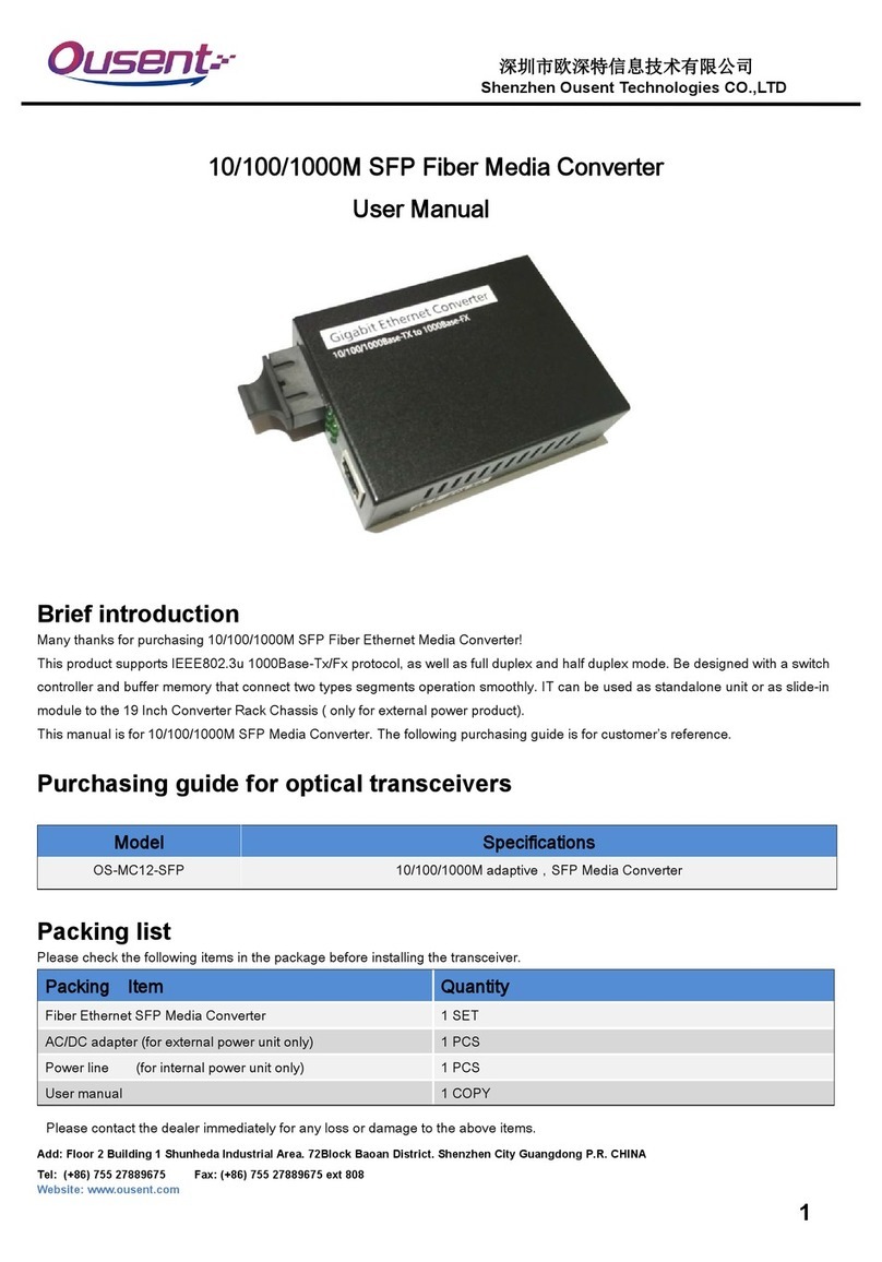 Shenzhen Ousent Technologies CO.,LTD OS-MC12-SFP user manual Shenzhen Ousent Technologies CO.,LTD OS-MC12-SFP user manual