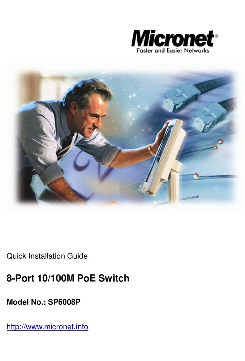 MicroNet SP6008P User manual
