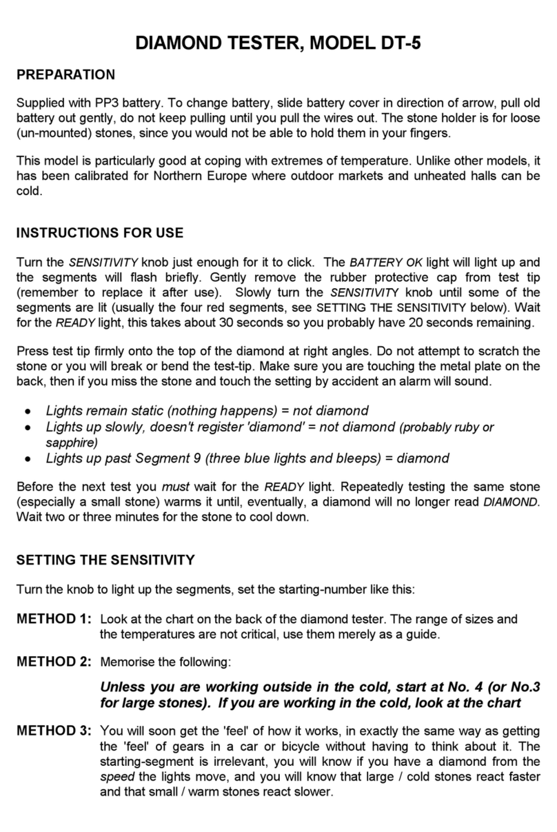 Quicktest DT-5 Instructions for use