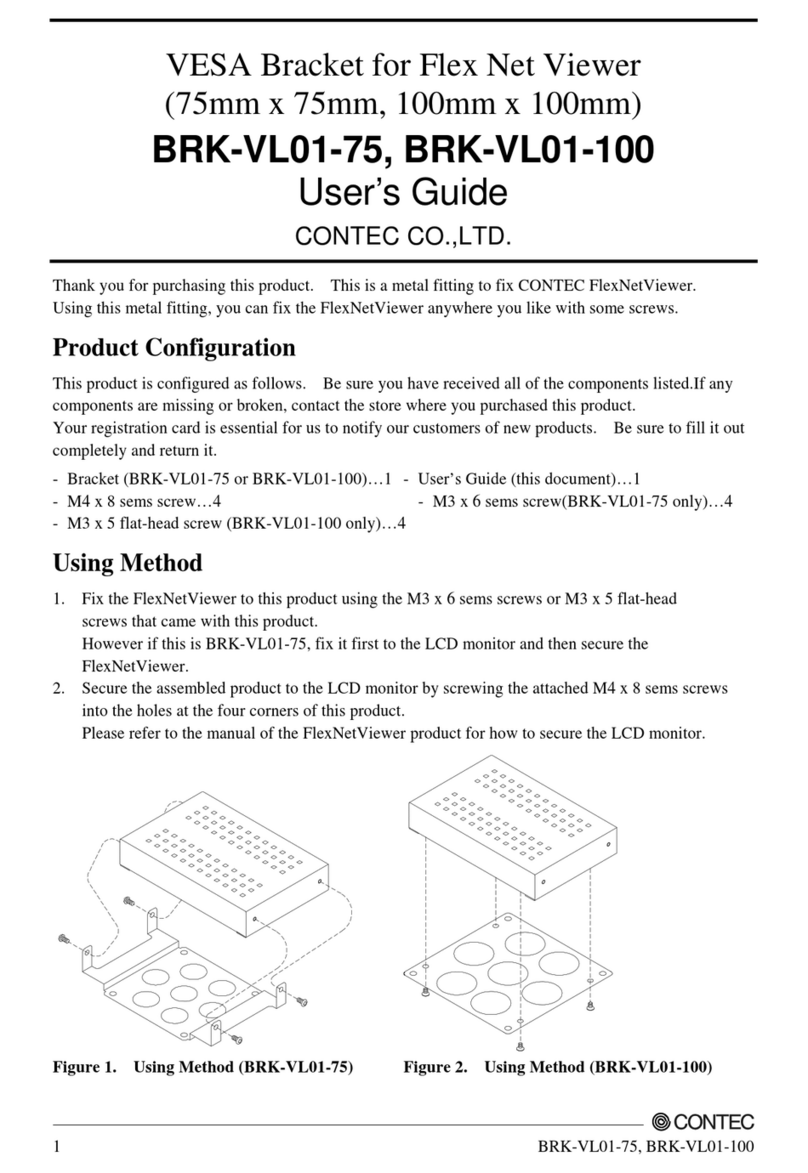 Contec BRK-VL01-100 user guide