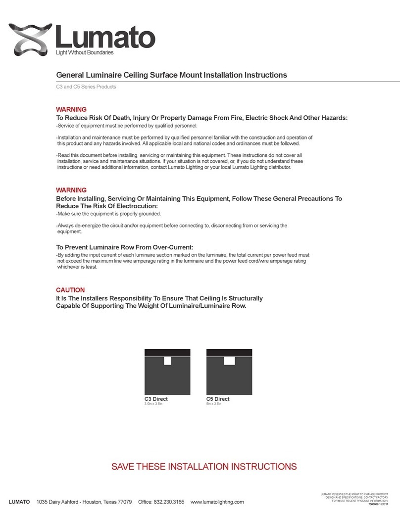 Lumato C3 Series installation instructions