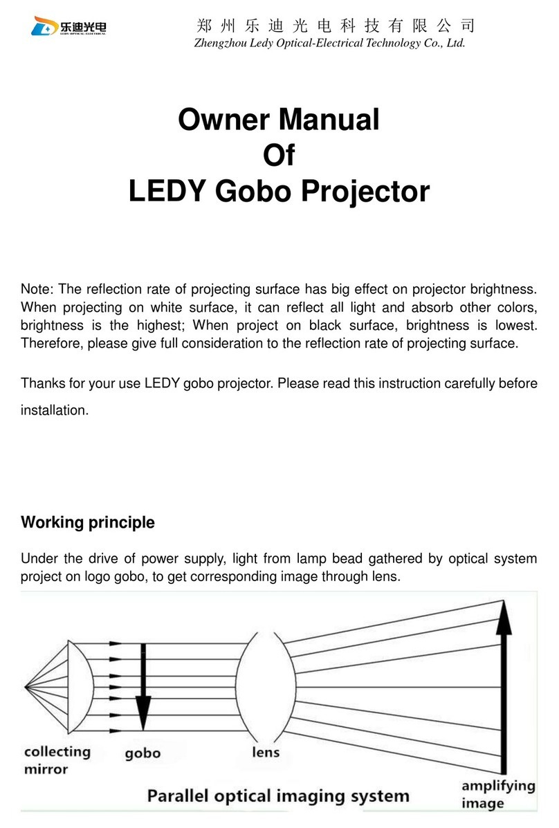 Ledy DFL-20S owner's manual