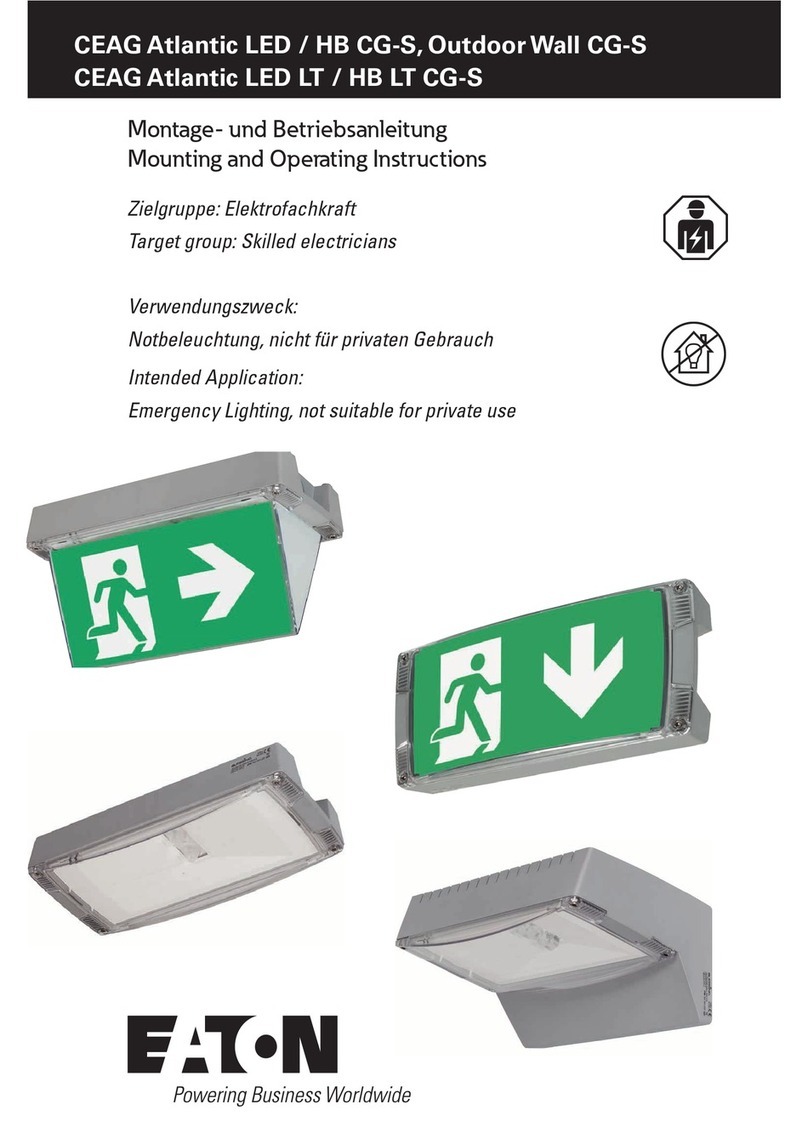 CEAG Atlantic LED CG-S User manual