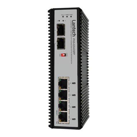 Lantech IPGS-0204DSFP Quick installation guide Lantech IPGS-0204DSFP Quick installation guide