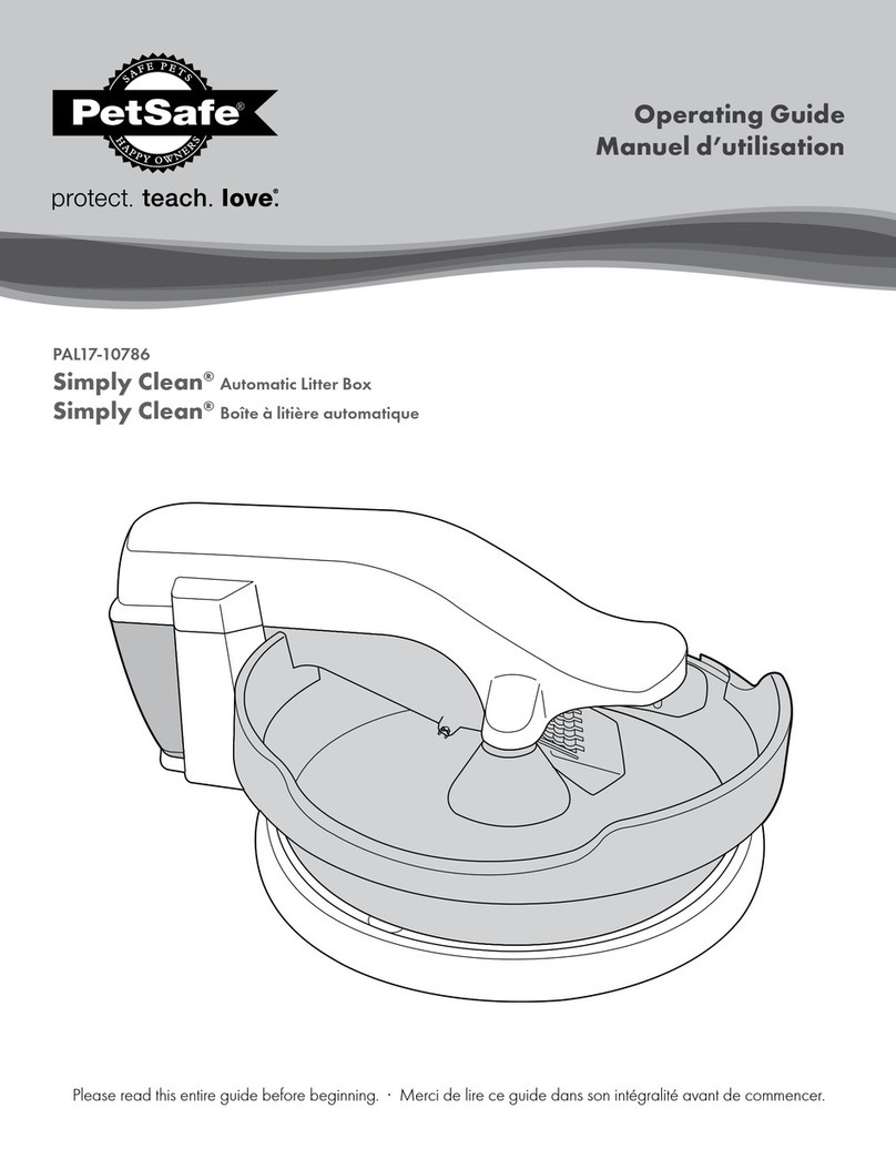 Petsafe Simply Clean Automatic Litter Box User manual