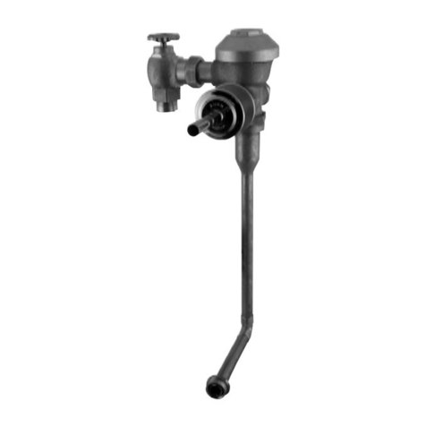 ZURN Aquaflush Z6100 Series User manual