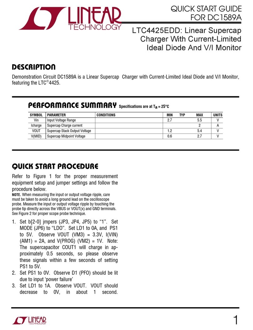 Linear Technology DC1589A Quick start guides