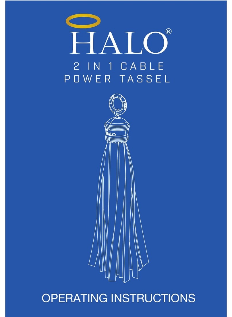 Halo HPT-2600 operating instructions