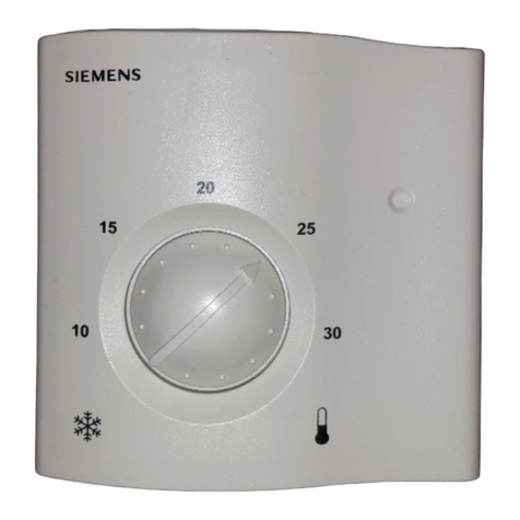 Siemens RAA02 Series User manual