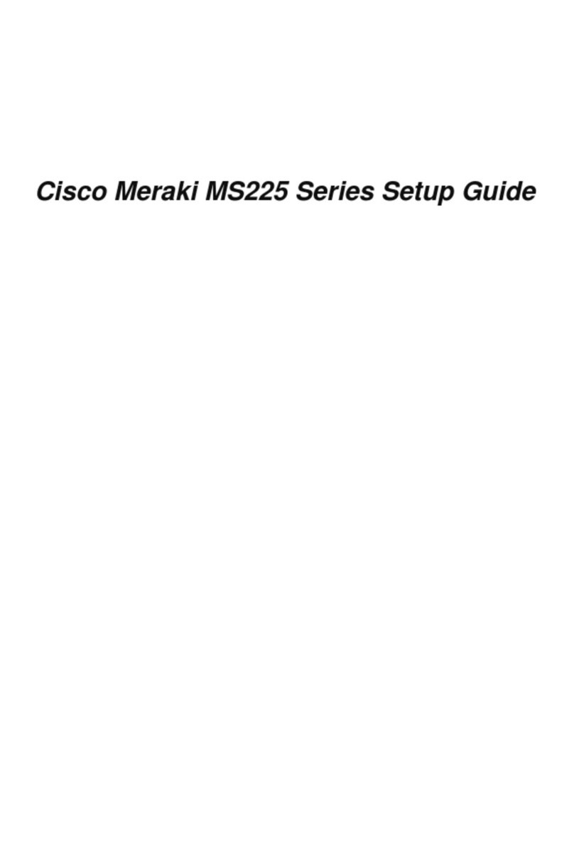 Cisco Meraki MS225 Series Setup Instruction