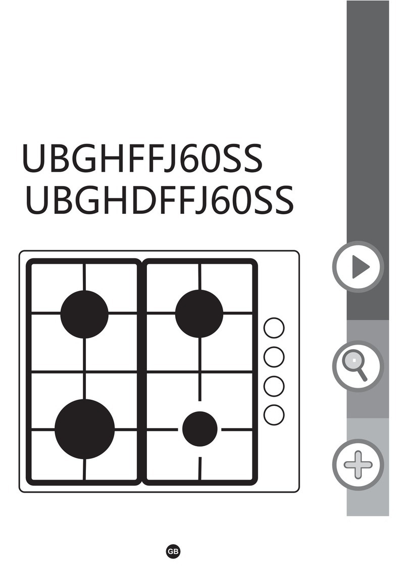 Essentials UBGHFFJ60SS User manual