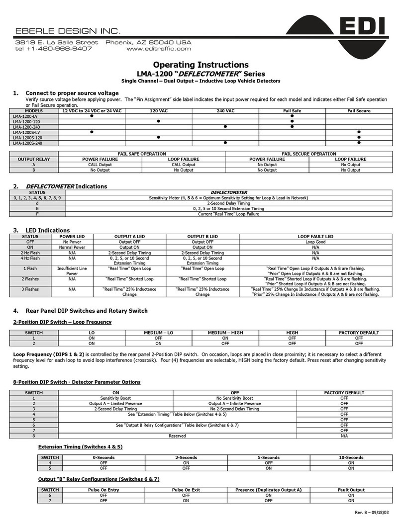 Eberle Design LMA-1200-120 operating instructions