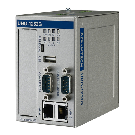Advantech UNO-1252G Series User manual