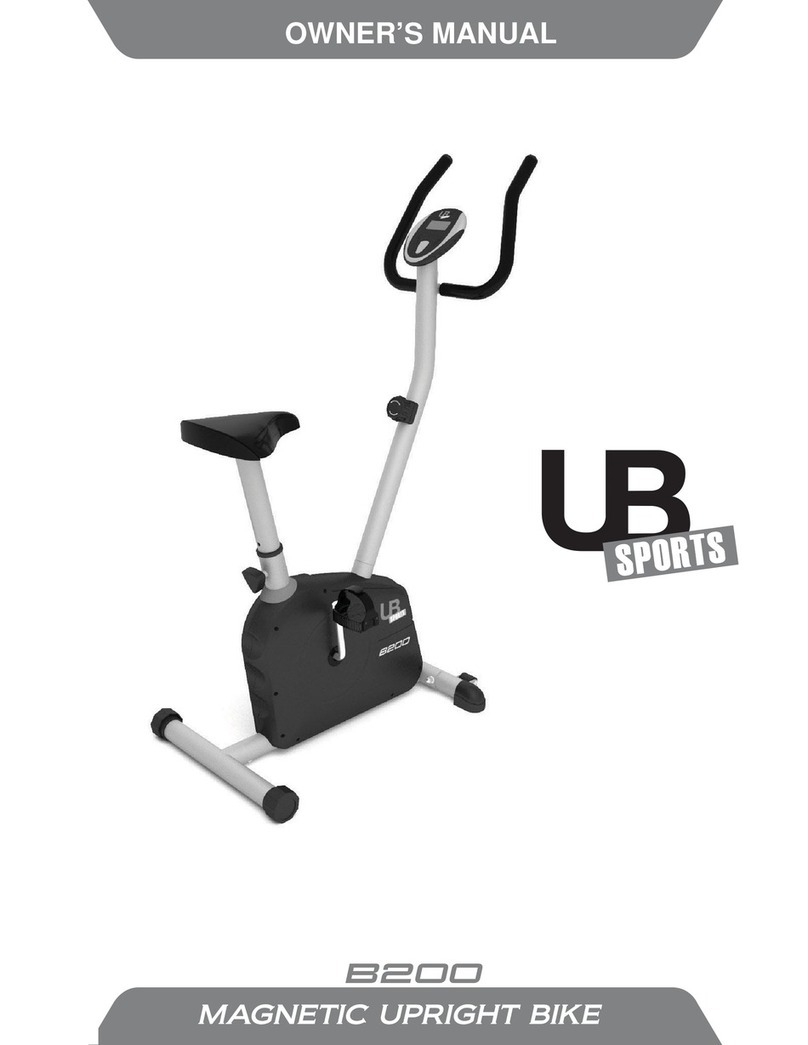 UB Sports B200 owner's manual