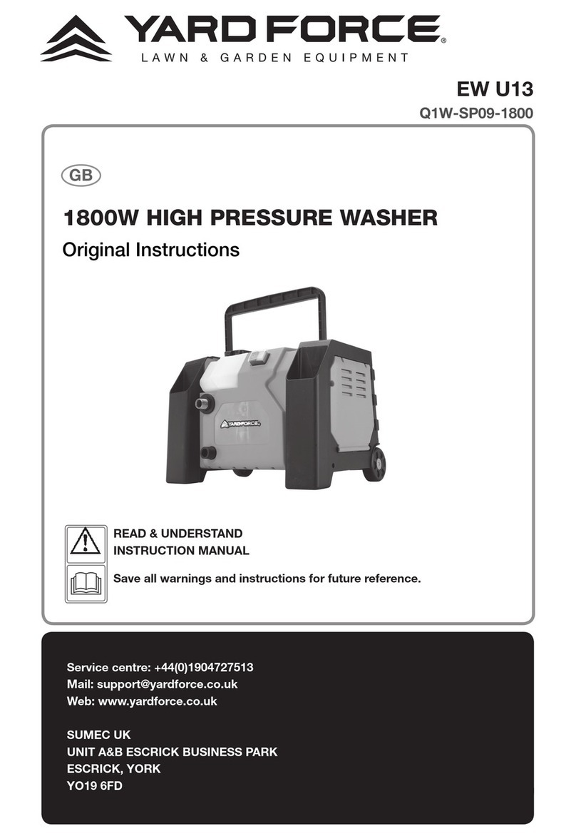 Yard force EW U13 User manual