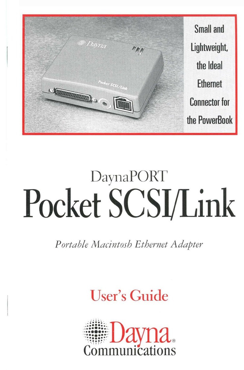 Dayna DaynaPORT User manual
