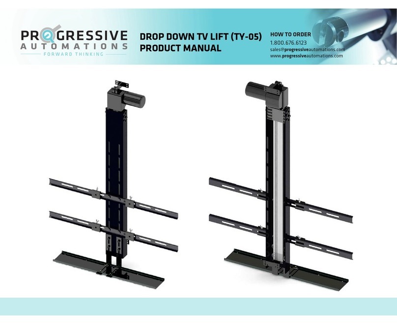 progressive automations TY-05 product manual