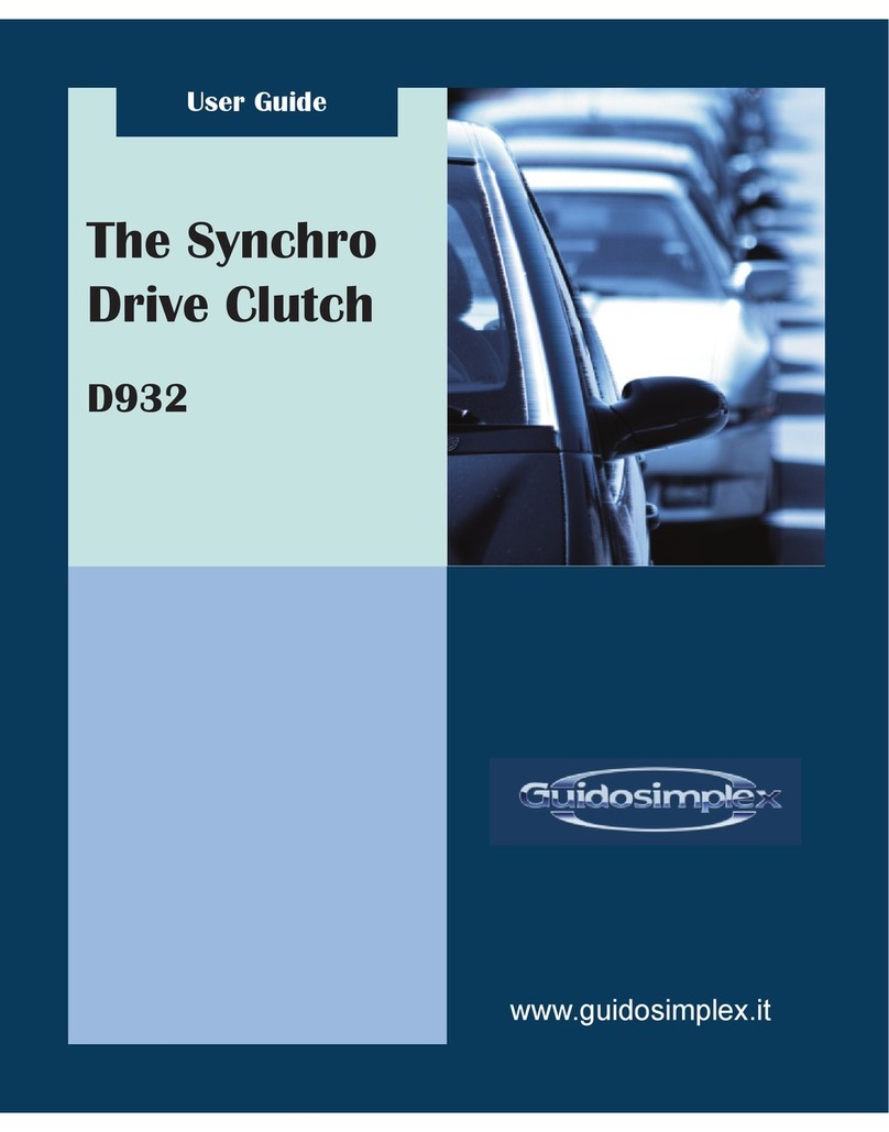 Guidosimplex D932 User manual