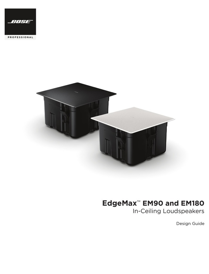 Bose EdgeMax EM90 Guide Bose EdgeMax EM90 Guide