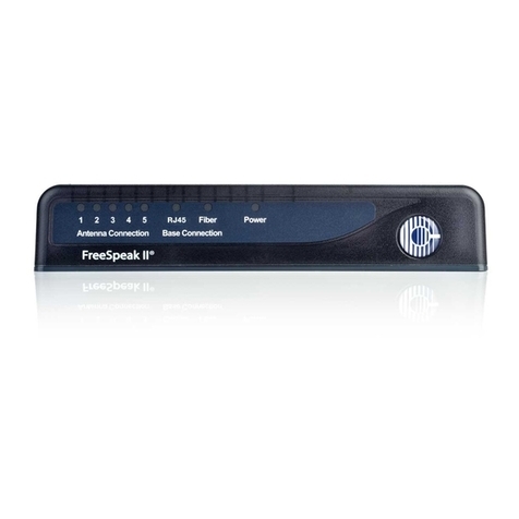 Clear-Com FreeSpeak II user guide Clear-Com FreeSpeak II user guide