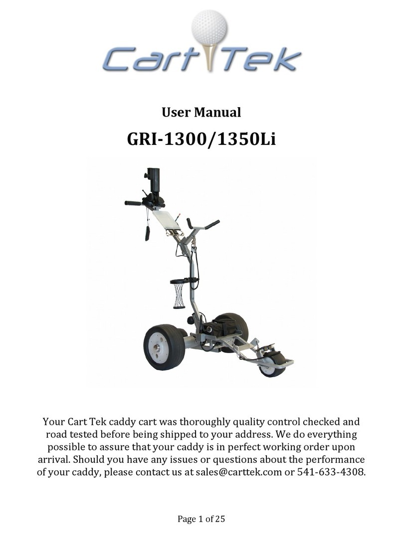 Cart-Tek GRI-1300 User manual