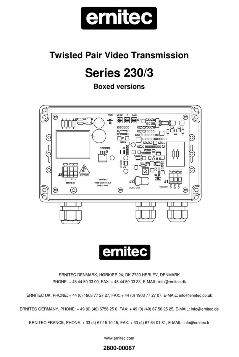 ERNITEC 230/3 Series manual