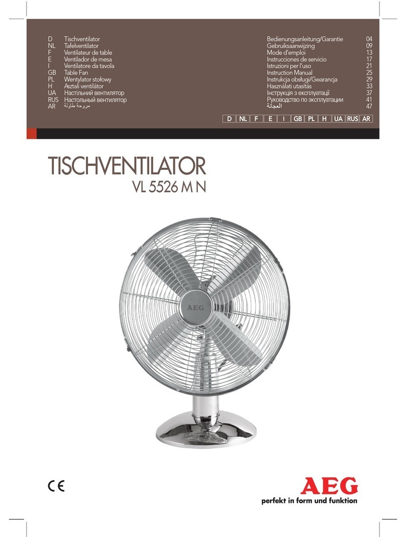 AEG VL 5526 M N User manual