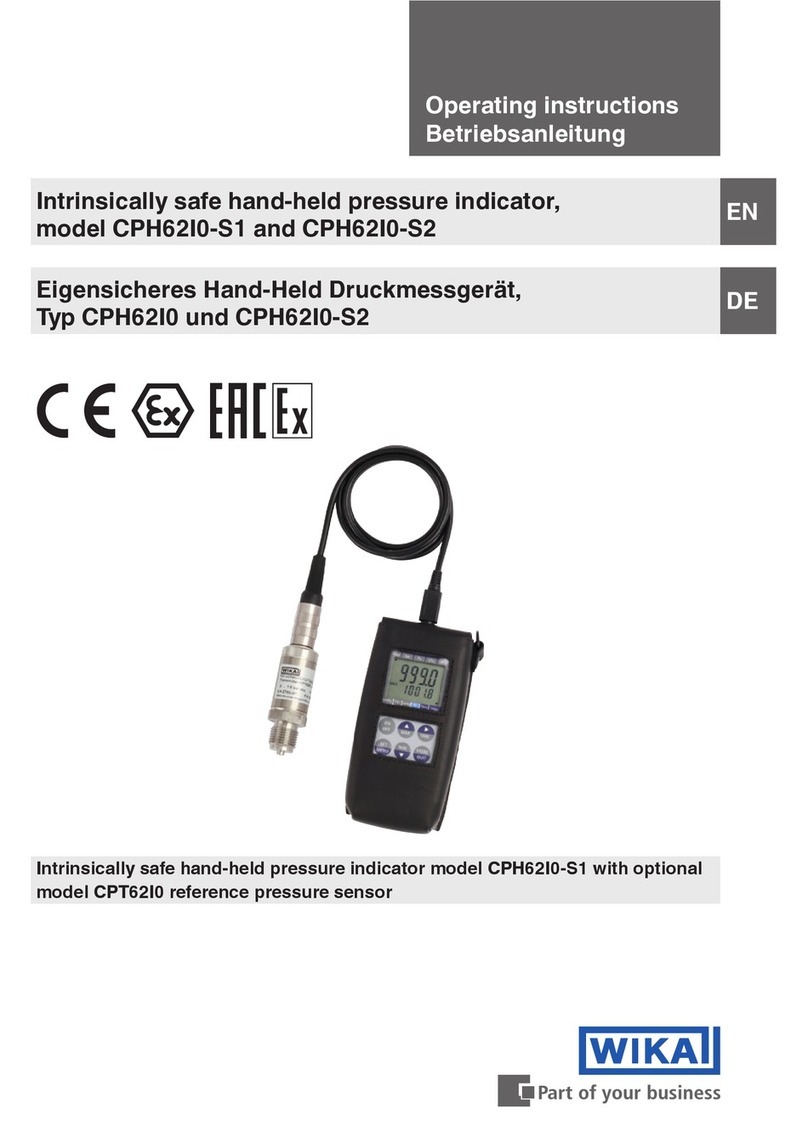 WIKA CPH62I0-S1 User manual