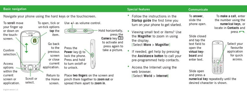 Doro PhoneEasy 740 User manual