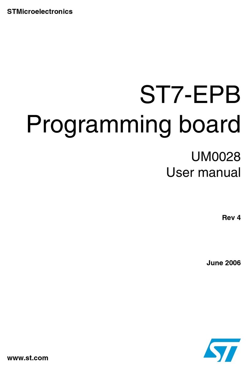 STMicroelectronics ST7-EPB user manual