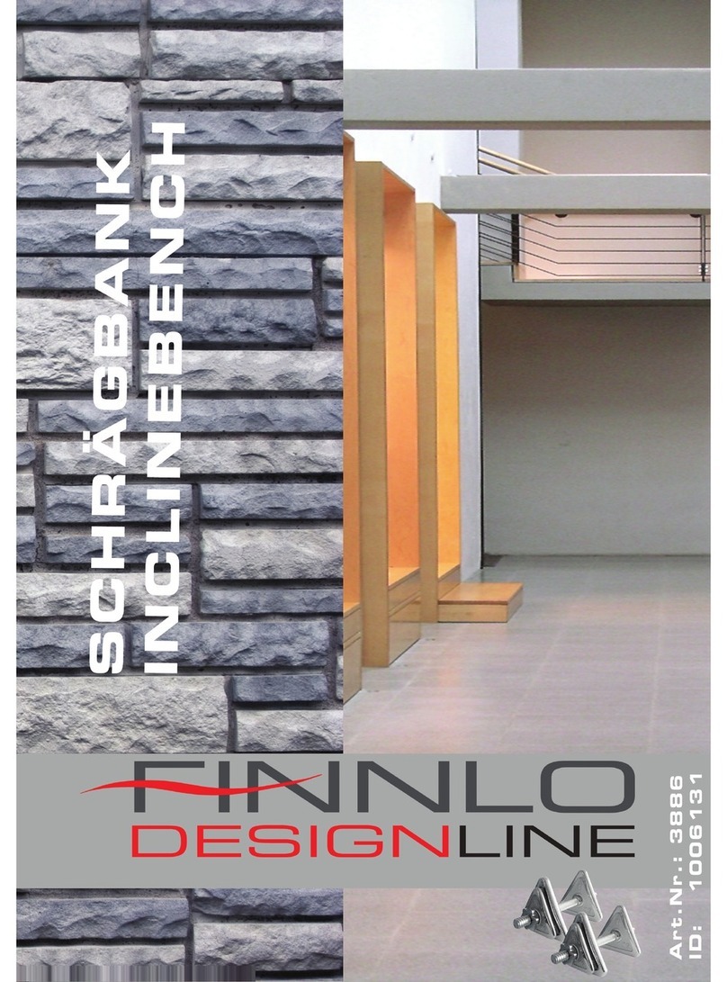 Finnlo Design Line series User manual