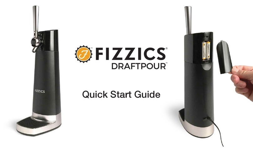 fizzics DRAFTPOUR User manual