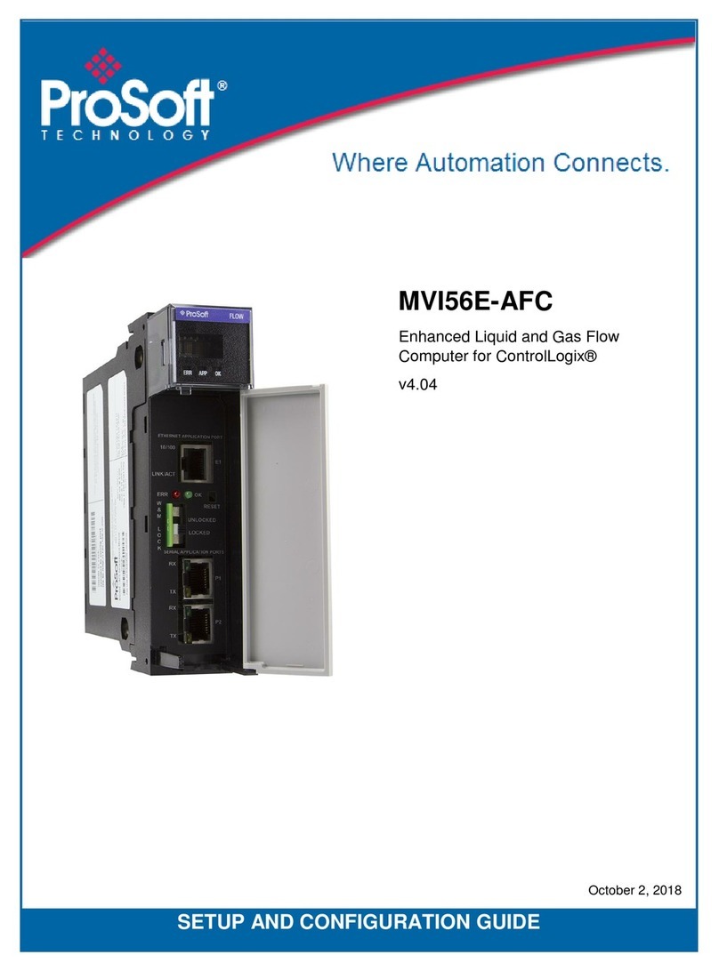 ProSoft MVI56E-AFC Setup and configuration guide