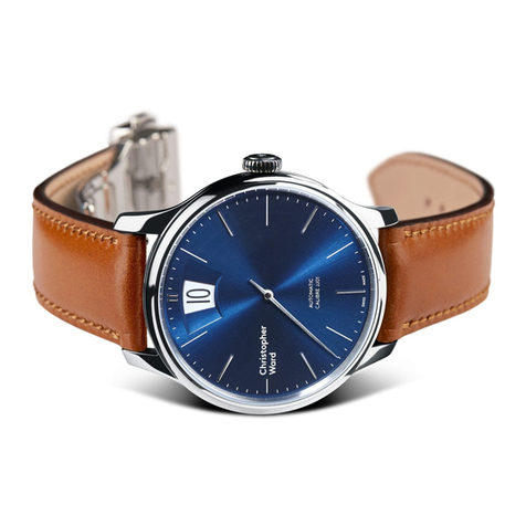 Christopher Ward C1 Morgan 3 Wheeler User guide Christopher Ward C1 Morgan 3 Wheeler User guide
