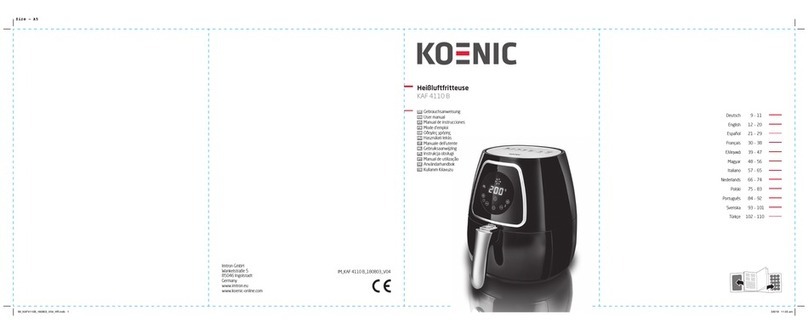 Koenic KAF 4110 B user manual